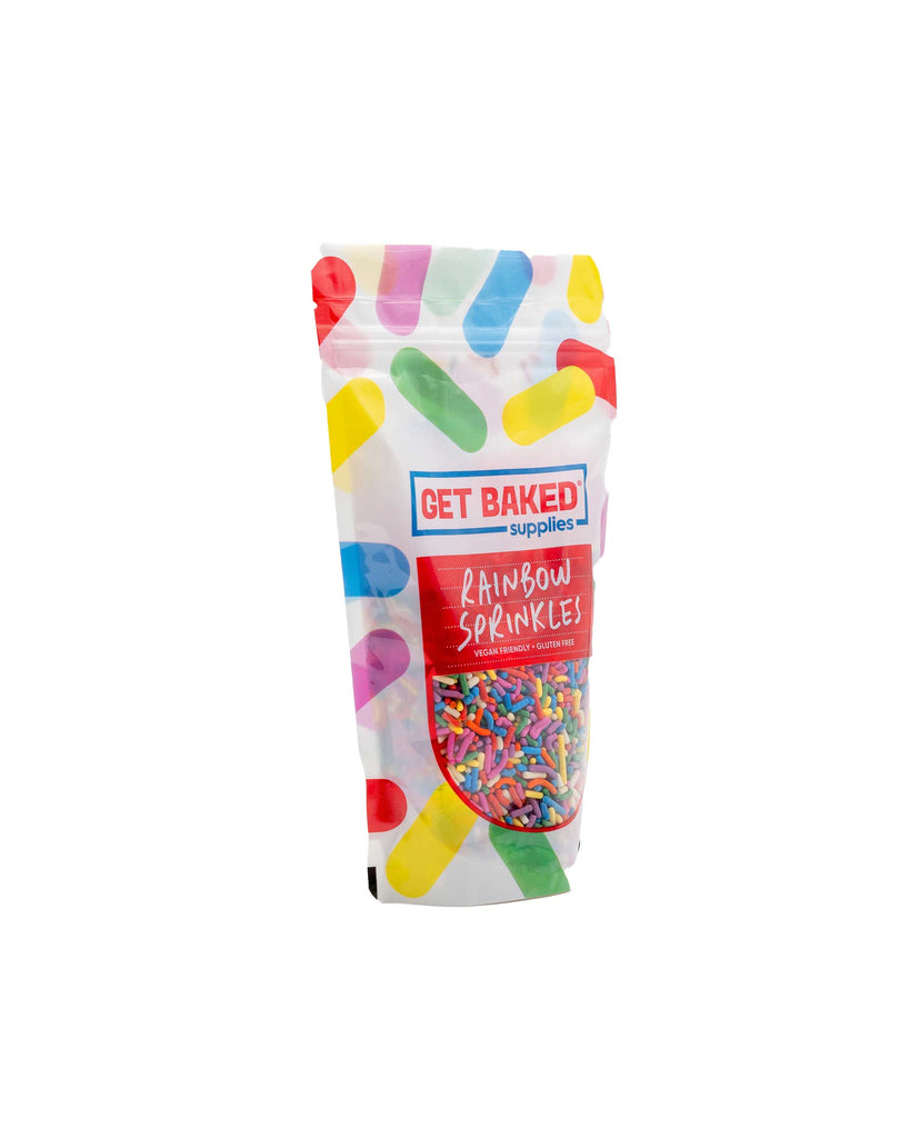 Rainbow Sprinkles: 200g Pouch