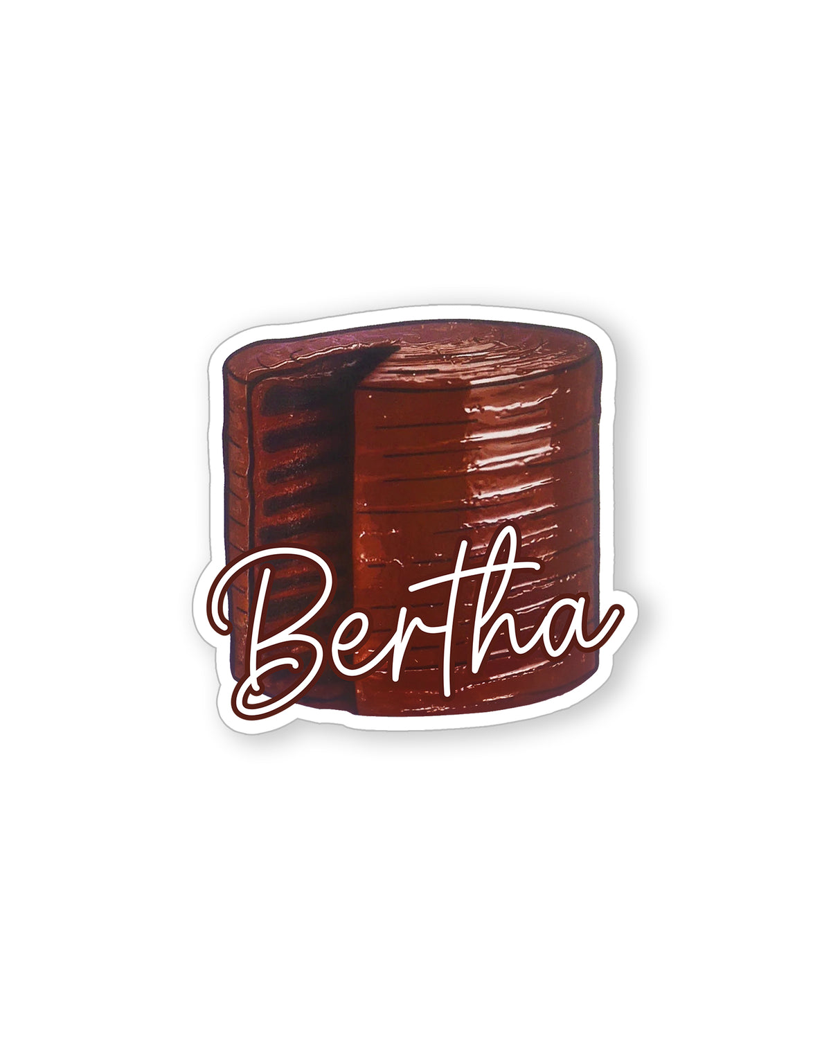 Bertha Fridge Magnet