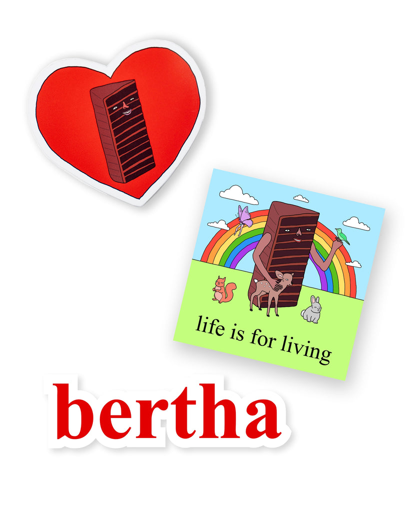 Bertha Sticker Pack