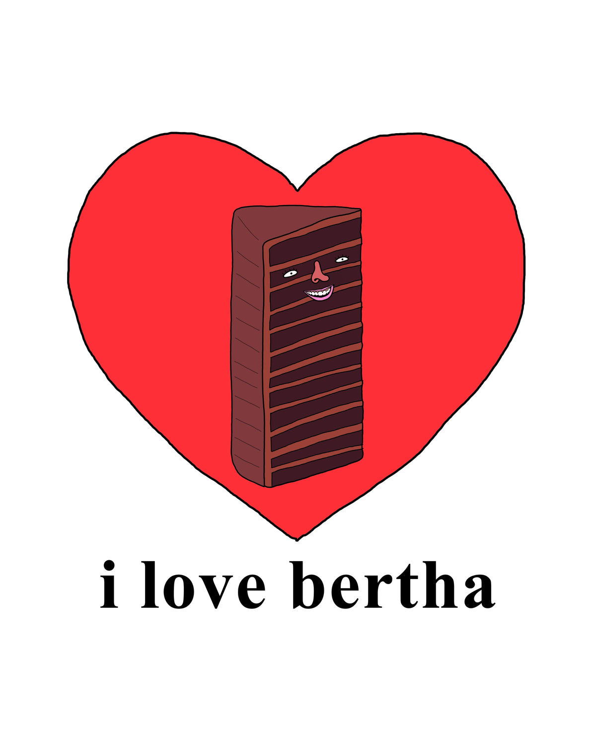 Bertha Tea Towel